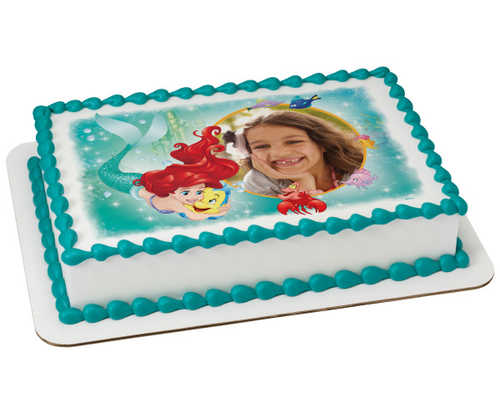 Disney Princess Little Mermaid Ariel Besties PhotoCake® Frame