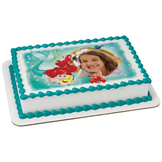 Disney Princess Little Mermaid Ariel Besties PhotoCake® Frame