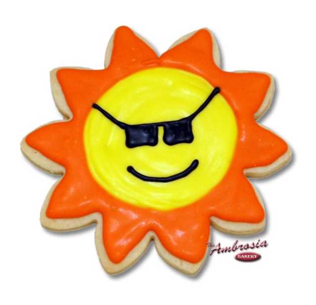 Sun Shades Cut-Out Cookie