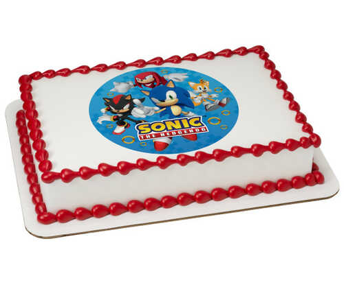 Sonic the Hedgehog™ Still Unstoppable PhotoCake® Edible Image®