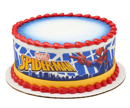 Spider-Man In Action PhotoCake® Image Strips