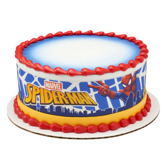 Spider-Man In Action PhotoCake® Image Strips