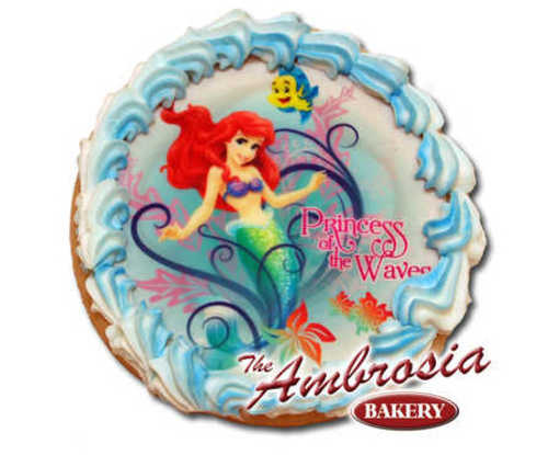 Disney Princess - Ariel Princess of the Waves Edible Image® Cookie