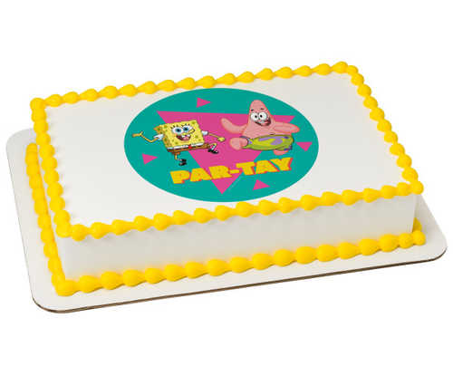 SpongeBob SquarePants™ Par-Tay PhotoCake® Edible Image®