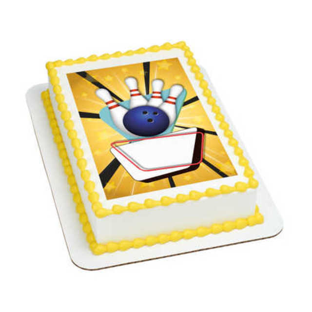 Bowling PhotoCake® Image