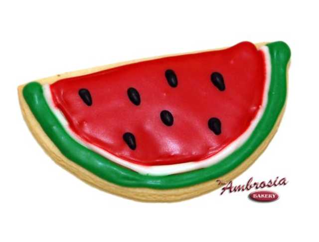 Watermelon Cut-Out Cookie