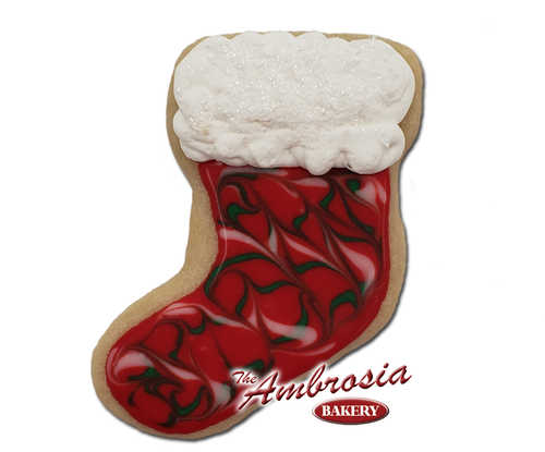 Christmas Stocking Cut-Out Cookie