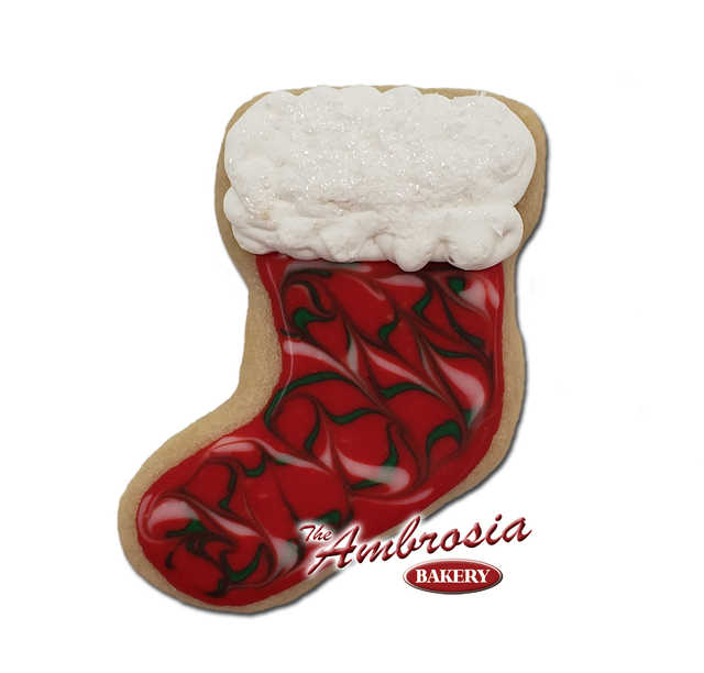 Christmas Stocking Cut-Out Cookie