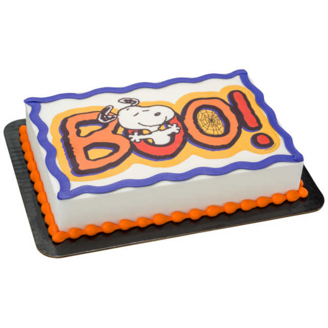 Peanuts® Boo! PhotoCake® Image