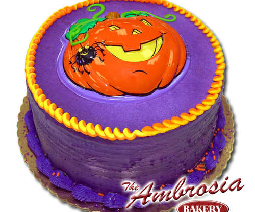 Pumpkin Pop Top Cake