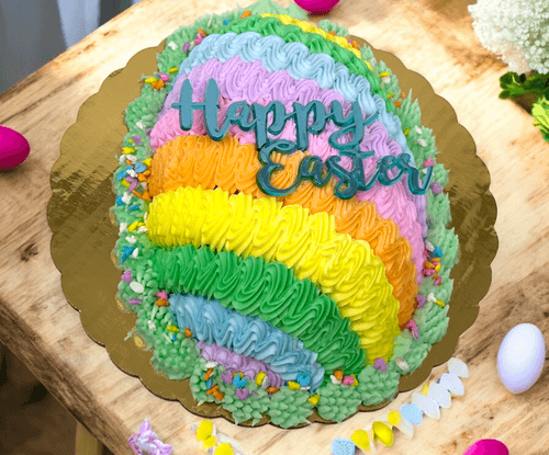 Large Easter Egg Cake 