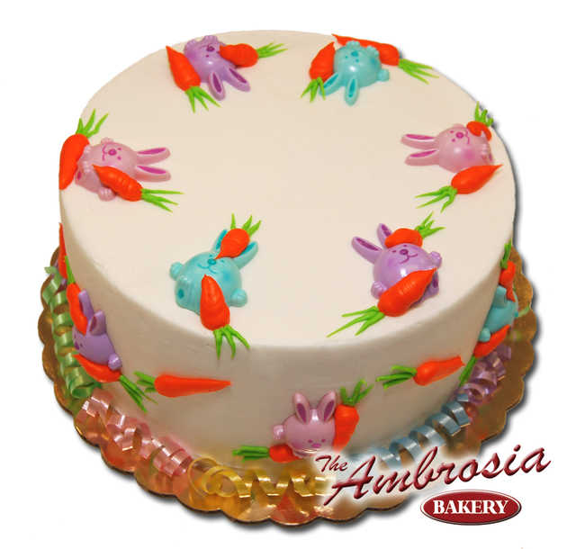 Easter Bunny's with Piped Carrots