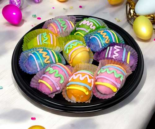 Small Easter Egg Petit Four Tray