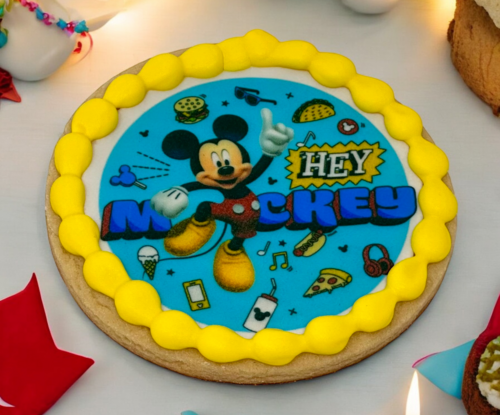 Disney Mickey and the Roadster Racers Hey Mickey! Edible Image PhotoCake® Cookie (12 Cookies)