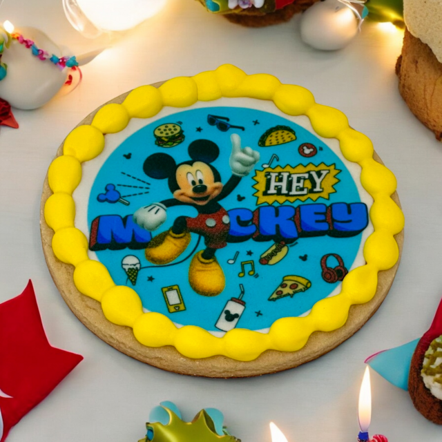 Disney Mickey and the Roadster Racers Hey Mickey! Edible Image PhotoCake® Cookie (12 Cookies)