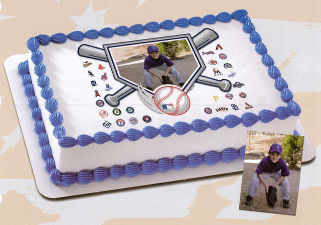 MLB - Baseball Diamond PhotoCake®