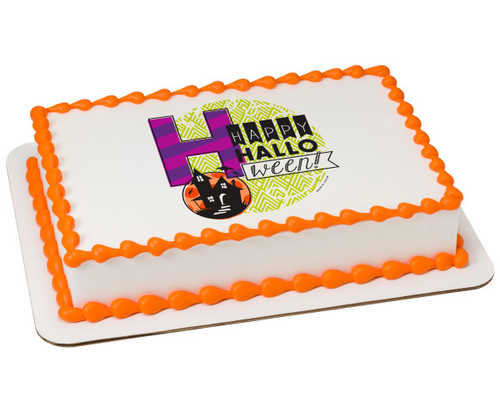 Happy Halloween PhotoCake® Image