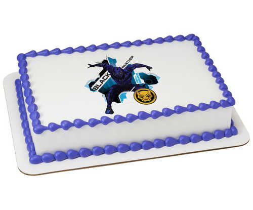 MARVEL Black Panther PhotoCake® Image