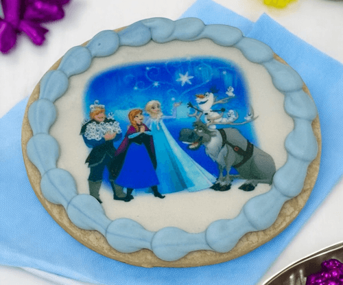 Disney FROZEN Northern Lights Edible Image PhotoCake® Cookies (12 Cookies)