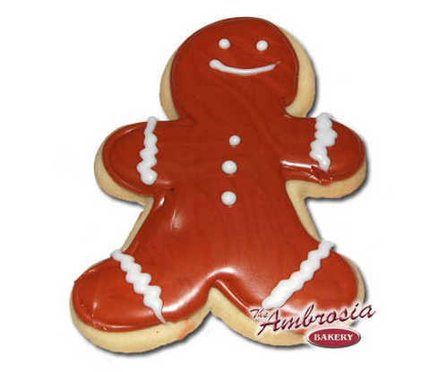 Gingerbread Man Cut-Out Cookie