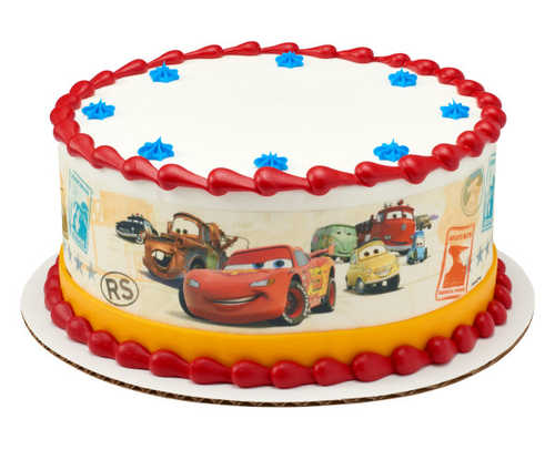 Cars Make Your Mark PhotoCake® Image Strips