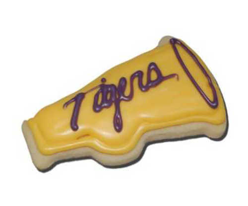 Megaphone Cut-Out Cookie