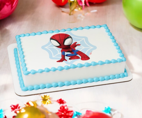 MARVEL Spidey and His Amazing Friends Spidey Web PhotoCake® Edible Image®