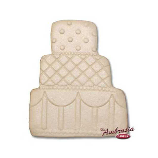 Wedding Cake Cut-Out Cookie #2