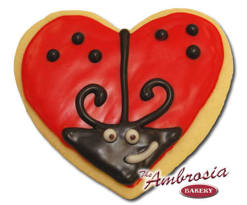 Love Bug Cut-Out Cookie