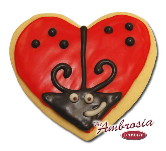 Love Bug Cut-Out Cookie