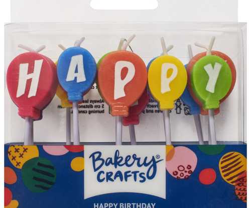 HAPPY BIRTHDAY Candles (1 Set)