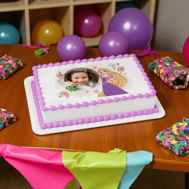 Disney Princess Rapunzel PhotoCake® Edible Image® Frame