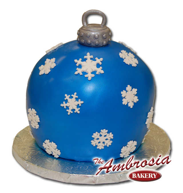 Fondant Christmas Ornament