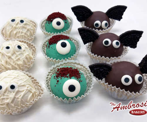 Dozen of Halloween Monster Cake Balls