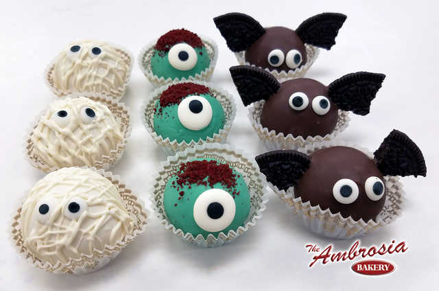 Dozen of Halloween Monster Cake Balls