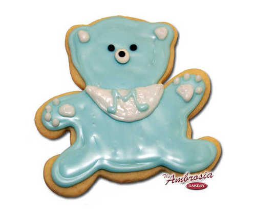 Teddy Bear Cut-Out Cookie