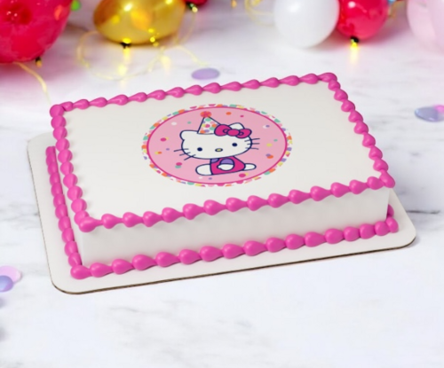 Hello Kitty® Party Hat PhotoCake® Edible Image®