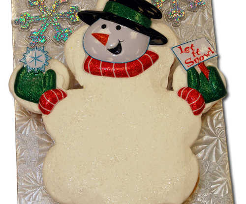 Let it Snow! Man (Dozen Cupcakes)