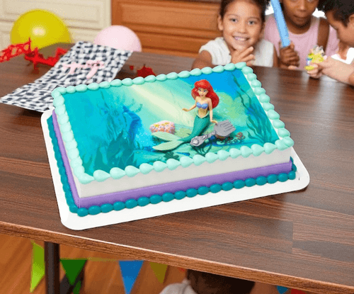 Disney Princess Ariel Colors of the Sea PhotoCake® Edible Image® DecoSet® Background