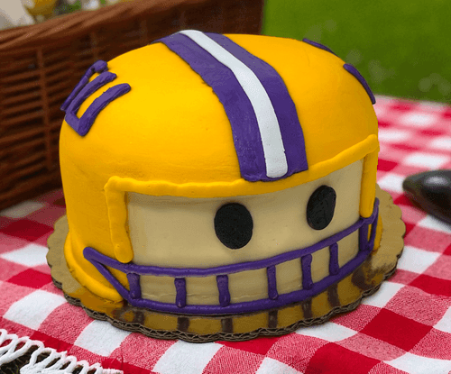 Geaux Tigers Helmet Cake
