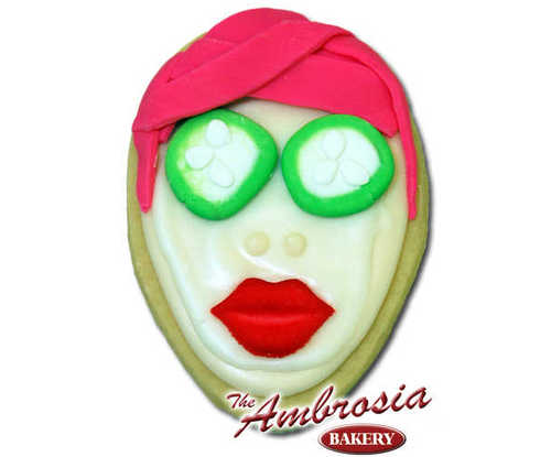 Spa Day Cut-Out Cookie