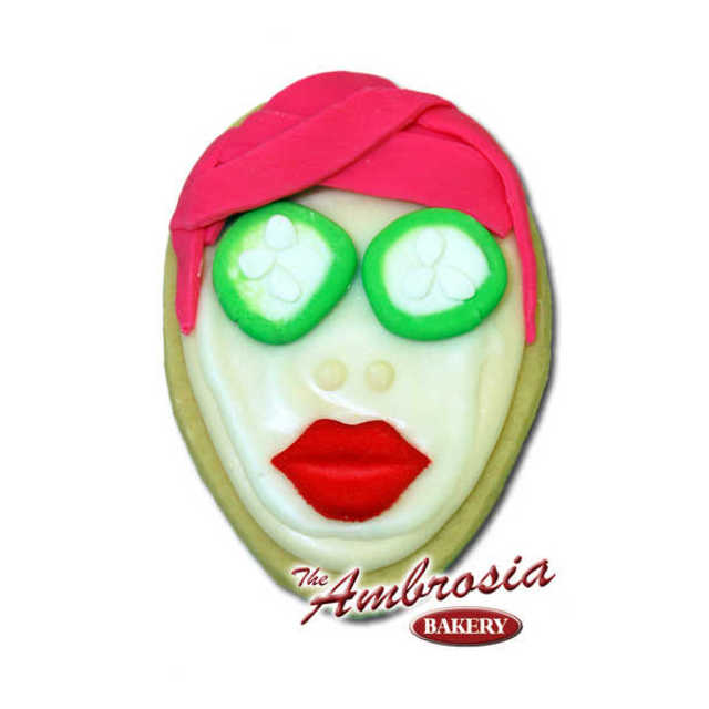 Spa Day Cut-Out Cookie