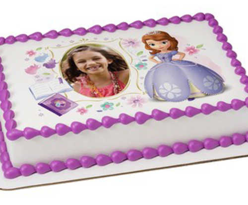 Disney Sofia the First - Princess in Training PhotoCake® Frame