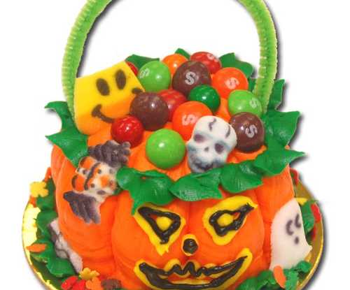 Cupcake Pumpkin Basket
