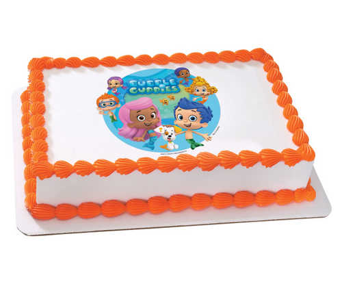 Bubble Guppies - Gil and Molly PhotoCake®