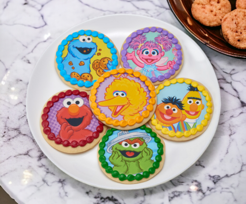 Set of 6 Sesame Street® Edible Image Cookies