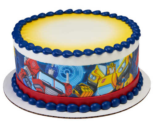 Transformers-Ready for Battle PhotoCake® Image