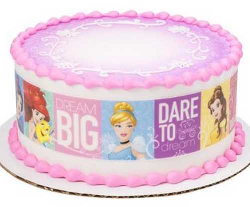 Disney Princess Dream Big Princess - PhotoCake® Image Strips