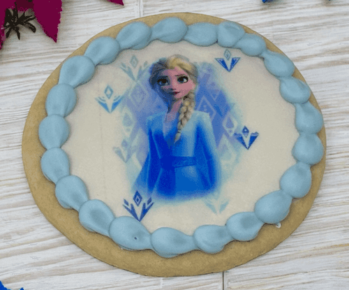 Disney FROZEN II - Elsa Edible Image PhotoCake® Cookies (12 Cookies) 