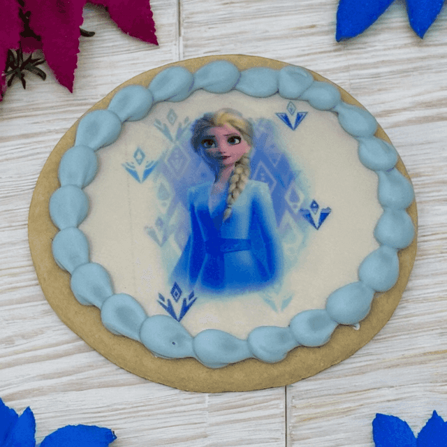 Disney FROZEN II - Elsa Edible Image PhotoCake® Cookies (12 Cookies) 